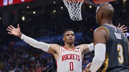 Westbrook dostal pri návrate do Oklahomy standing ovation. Prehre nezabránil 