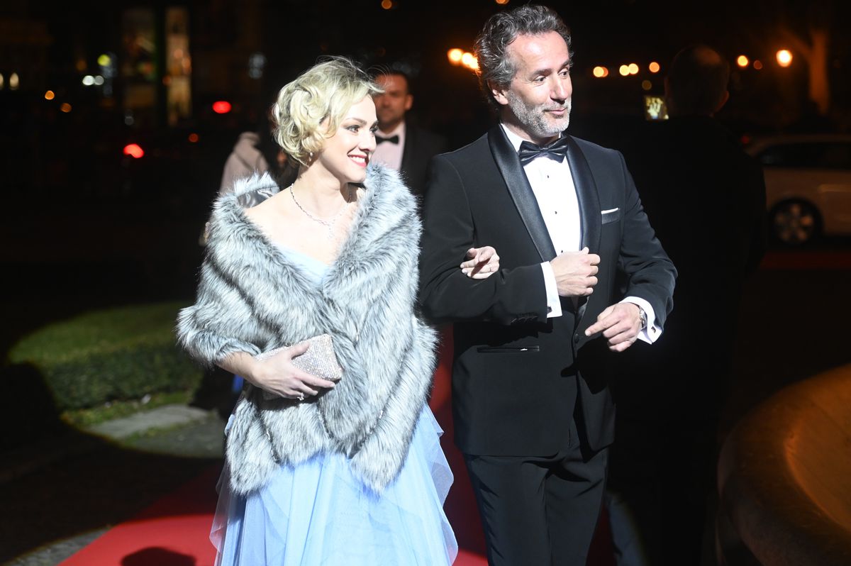 Herečka Monika Hilmerová a jej manžel Jaro Bekr.