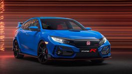 Honda Civic Type-R: Ľahký facelift a nové brzdy. Divokých 320 koní zostalo