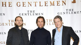 Charlie Hunnam, Matthew McConaughey a Hugh Grant