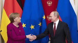 Rusko, Nemecko, Angela Merkelová, Vladimir Putin