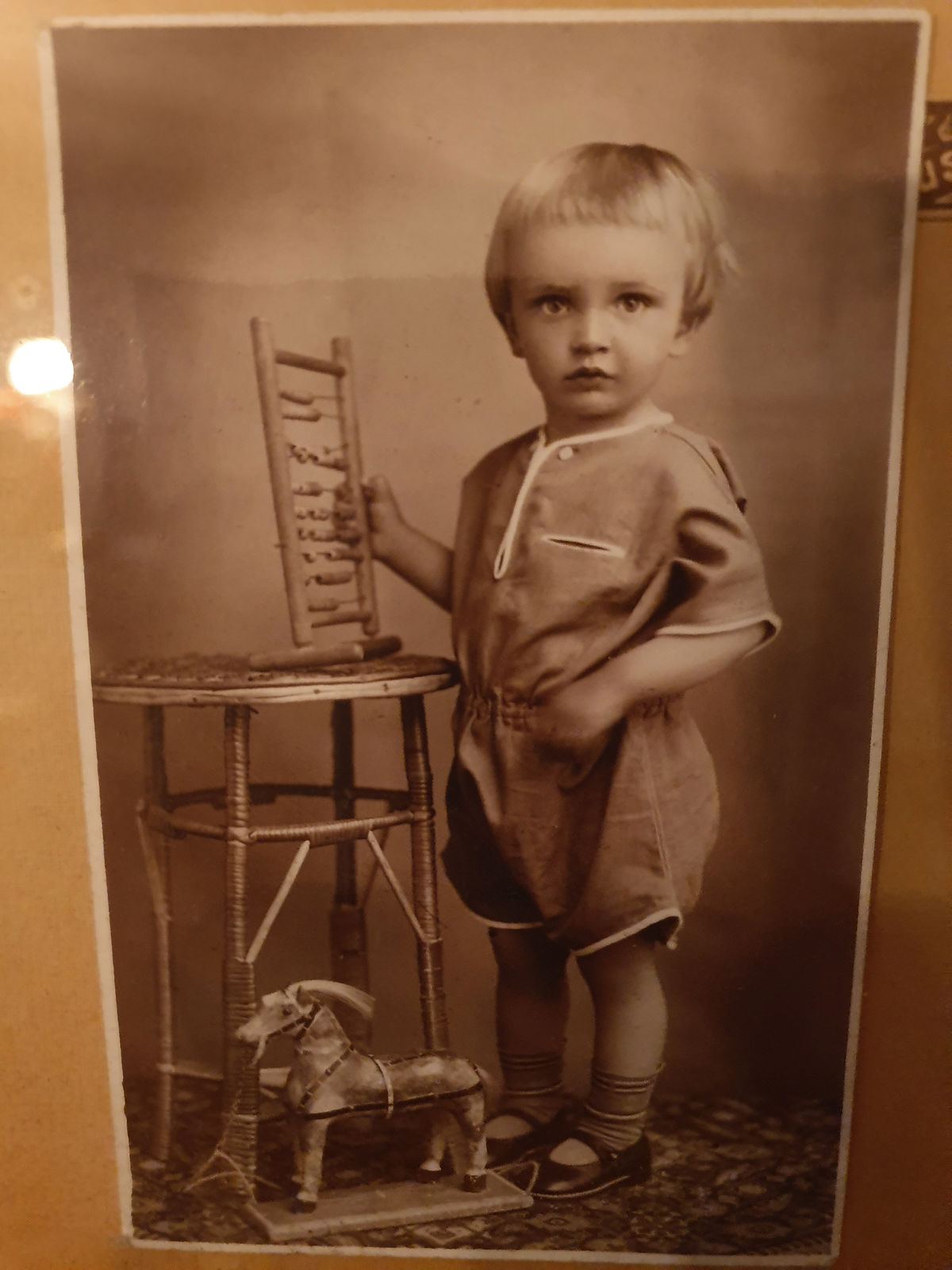 Snímka Branislava Tvarožeka z detstva.