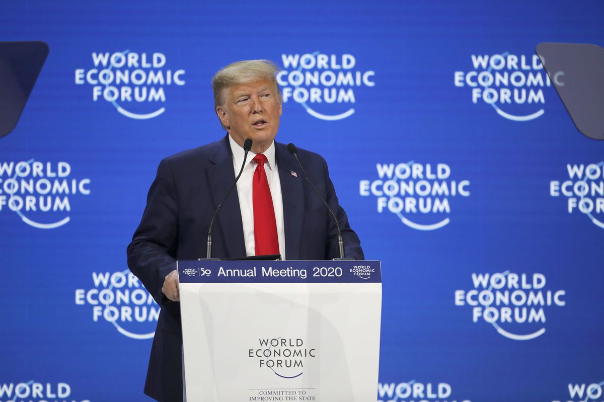 Davos  Trump