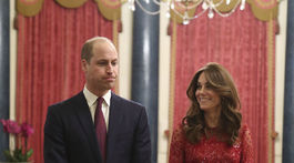 Princ William a jeho manželka Kate, vojvodkyňa z Cambridge v Buckinghamskom paláci hostili UK-Africa Investment Summit.
