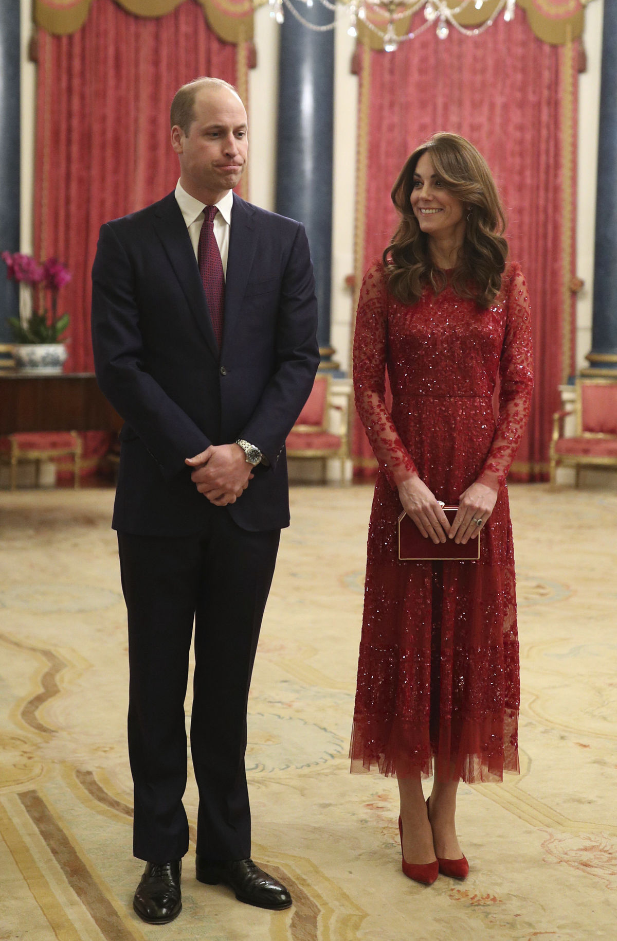 Princ William a jeho manželka Kate, vojvodkyňa...