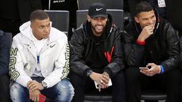Neymar, Mbappé či Jordan. Prvý zápas NBA v Paríži prilákal hviezdnych divákov