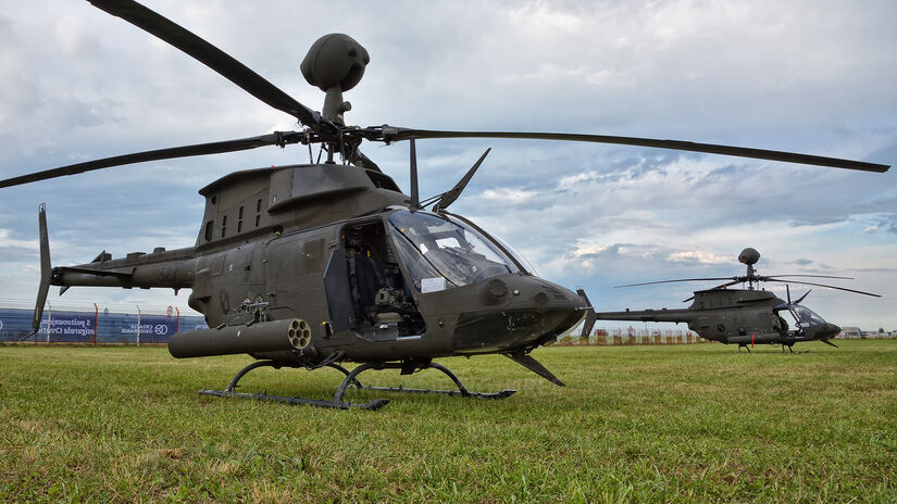 DN - Kiowa Warrior Chorvátsko Havária