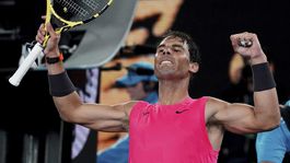 Nadal sa neskutočne nadrel. Kyrgios mu robil problémy