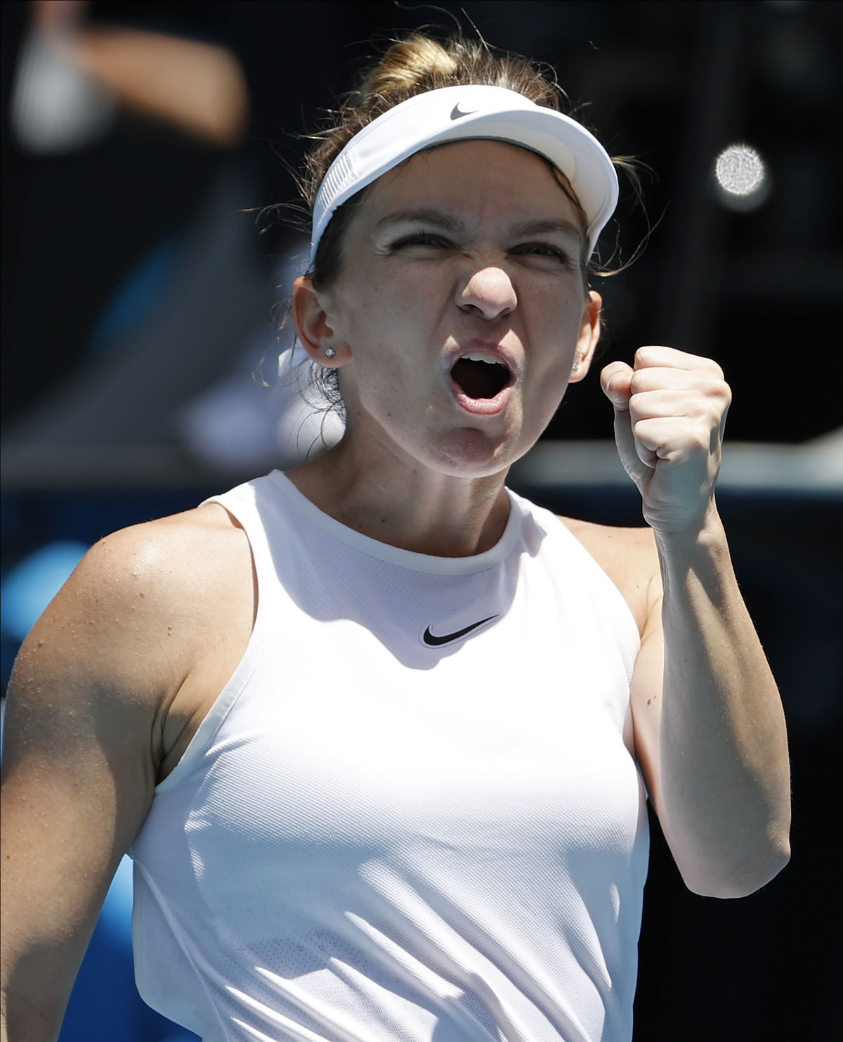 Spokojná Simona Halepová.