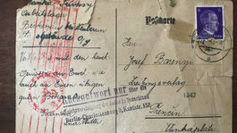 Lístok, ktorý mladá žena poslala z pekla v Auschwitzi