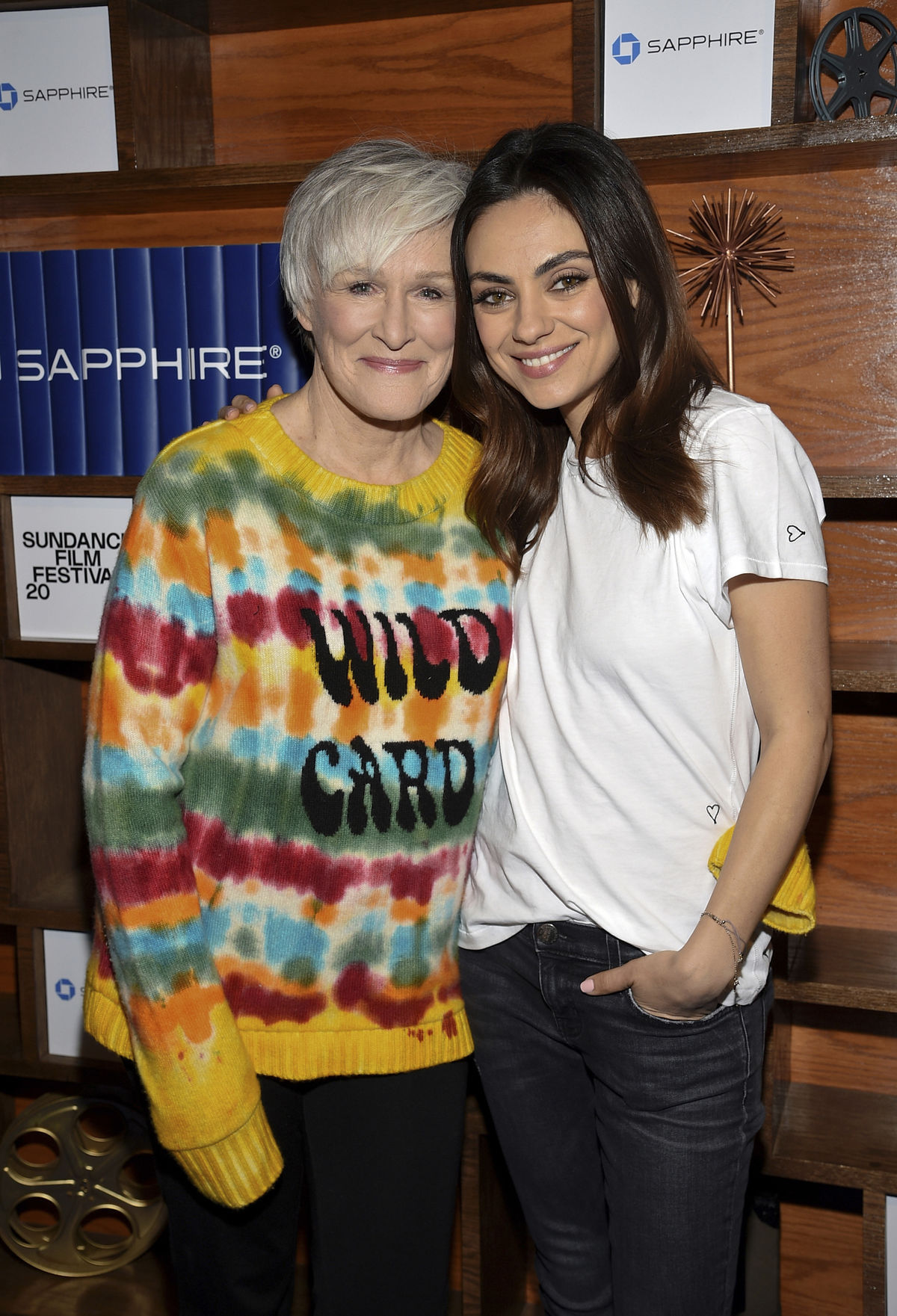 Herečky Glenn Close (vľavo) a Mila Kunis...