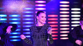 DSC Speváčka Monika Bagárová na párty k štartu projektu Superstar.