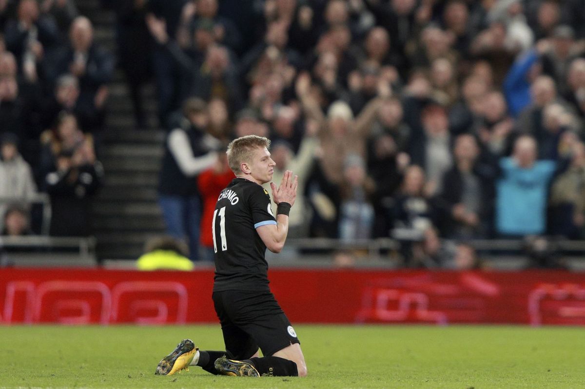 Oleksandr Zinčenko z Manchestru City po...