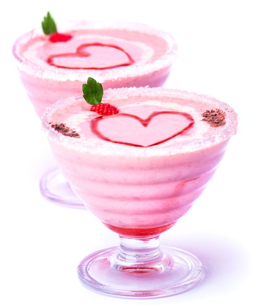 Pripravte si valentínske smoothie.