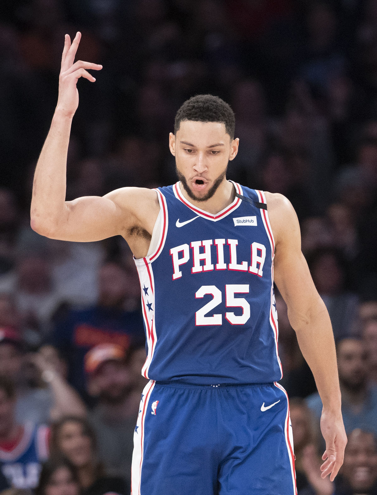 Basketbalista Ben Simmons.