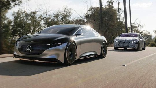 Mercedes-Benz EQS - prototyp 2020