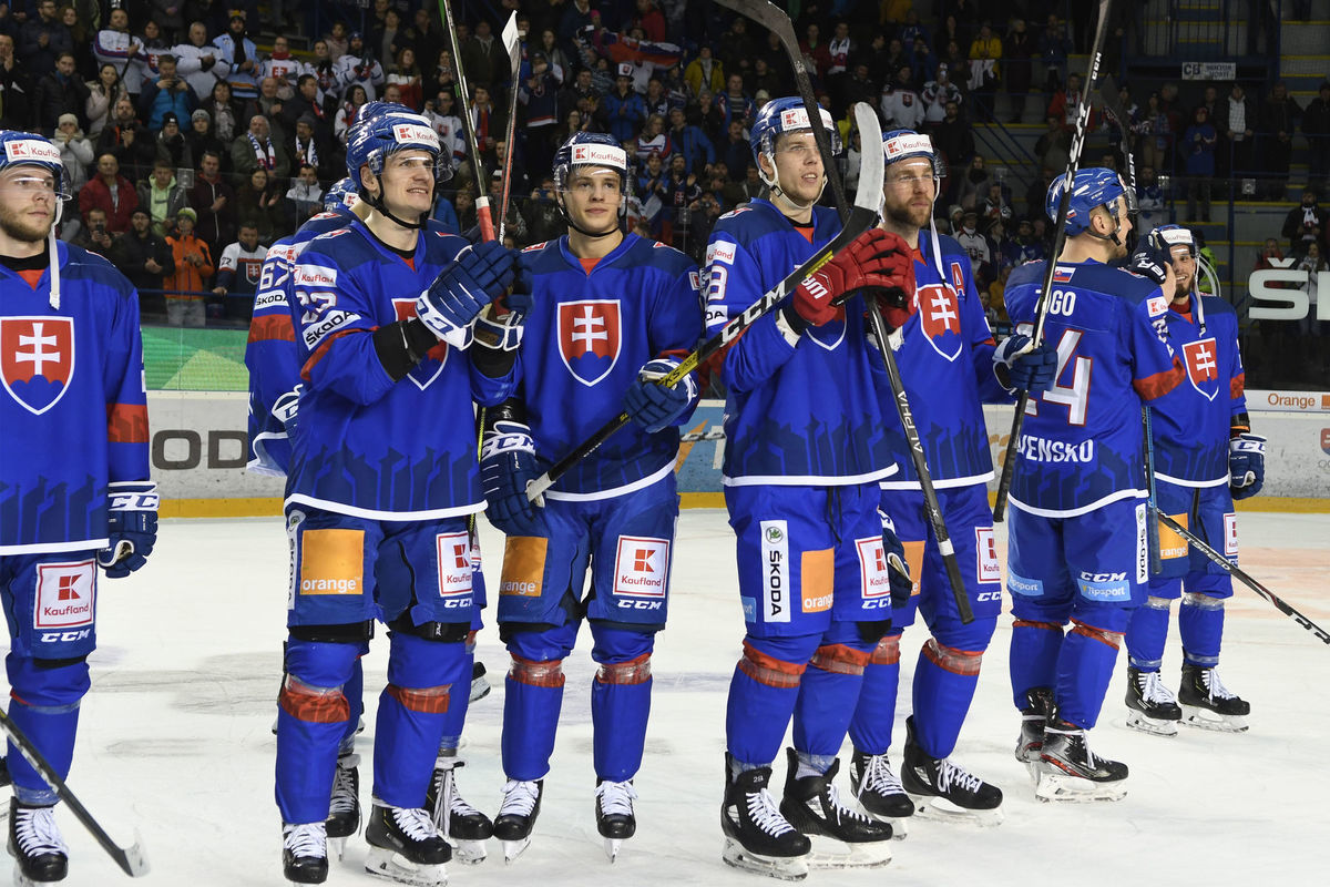 Slovenskí hokejisti.