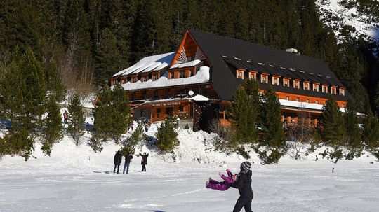 Vysoké Tatry Zima Turistika