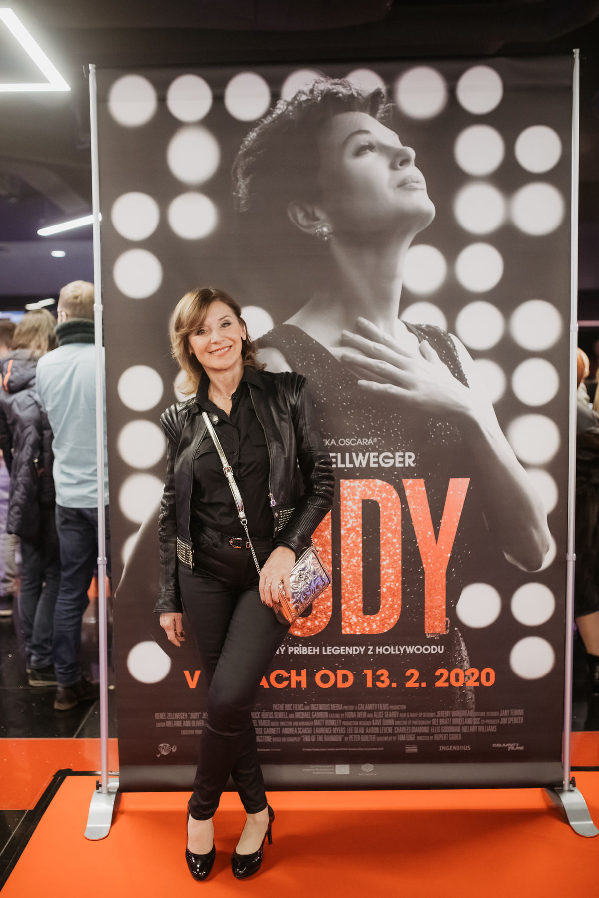 Moderátorka Alena Heribanová na premiére filmu...