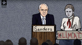 Ruskí pranksteri si vystrelili zo Sandersa