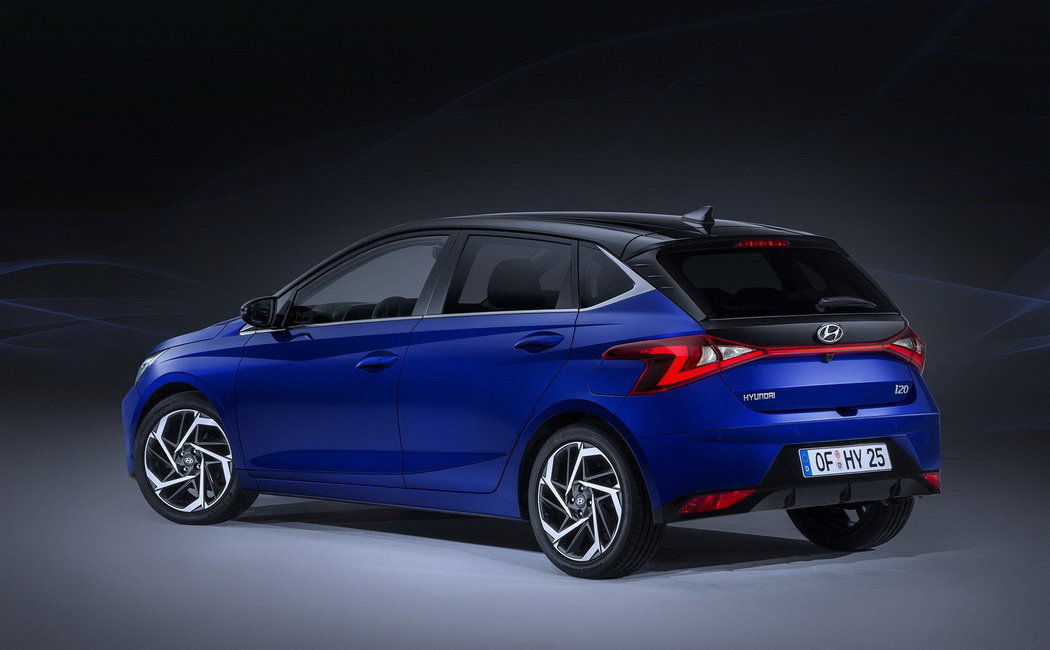 Vzadu dostane Hyundai i20 dnes veľmi módne...