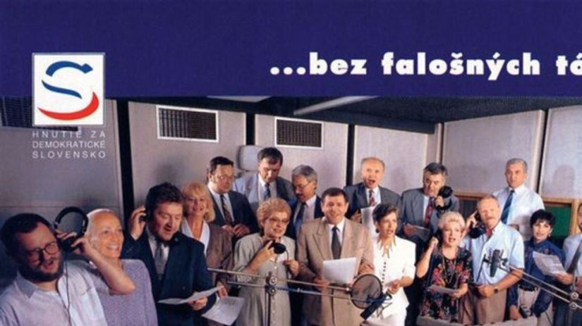 Vo volebnej hymne HZDS pod názvom Vivat...