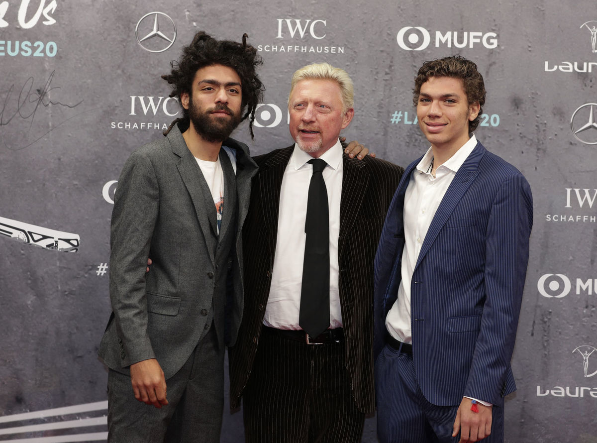 Niekdajší tenisový šampión Boris Becker (v...