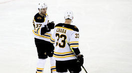 Chára udržal na uzde Draisaitla, rozhodol gólostroj Pastrňák