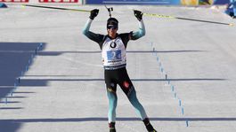 Po šprinte ovládol aj stíhačku. Fillon Maillet znova nemal konkurenciu