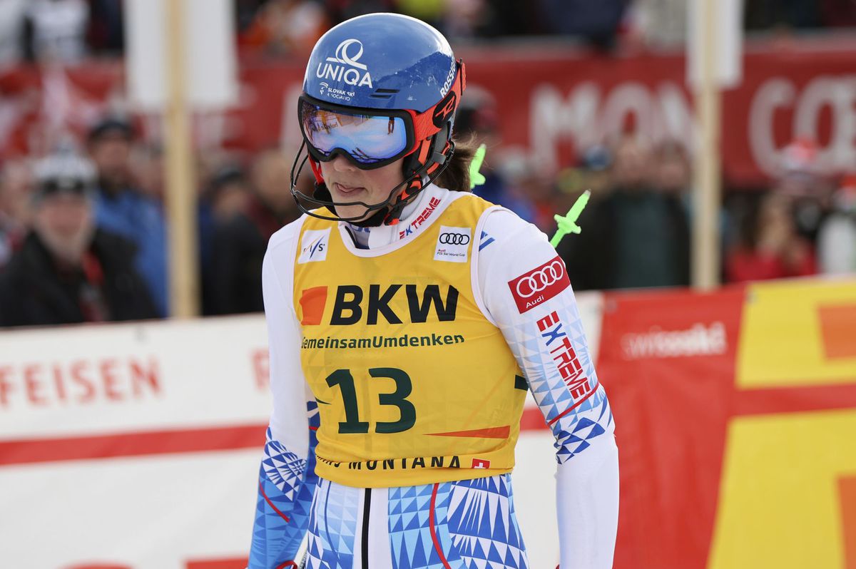 Sklamaná Petra Vlhová.