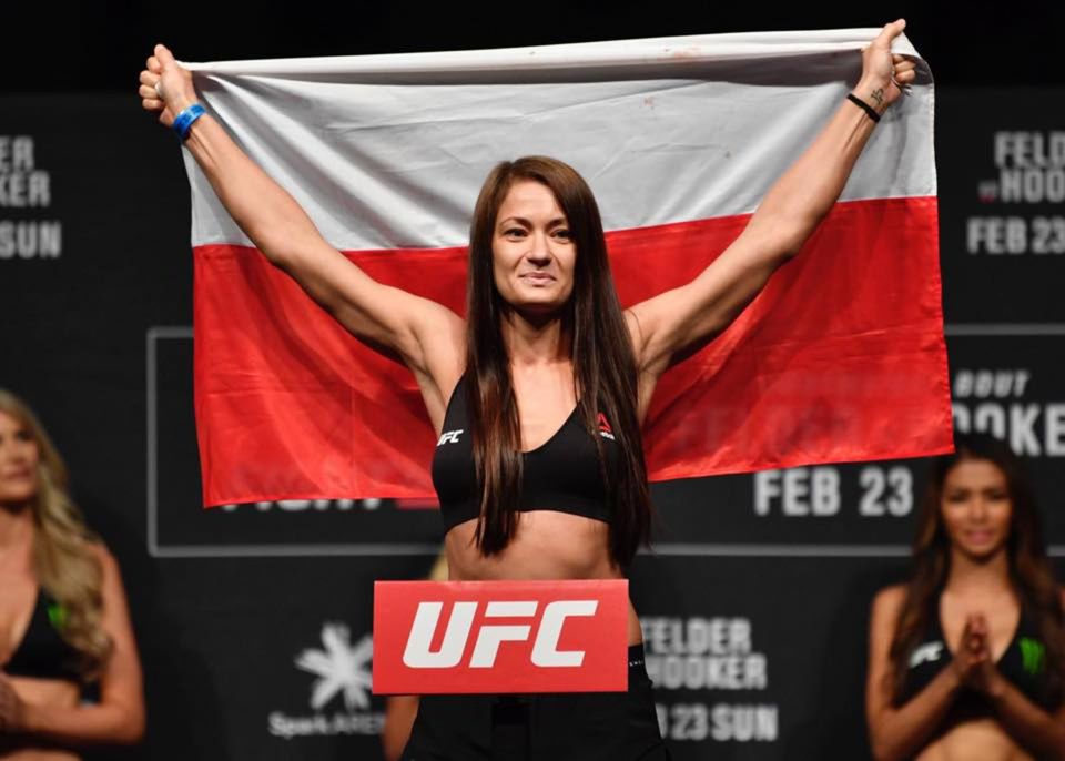 Poľská bojovníčka MMA Karolina Kowalkiewiczová.