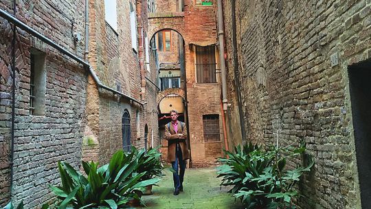 Vicolo degli orefici - Ulička zlatníkov.