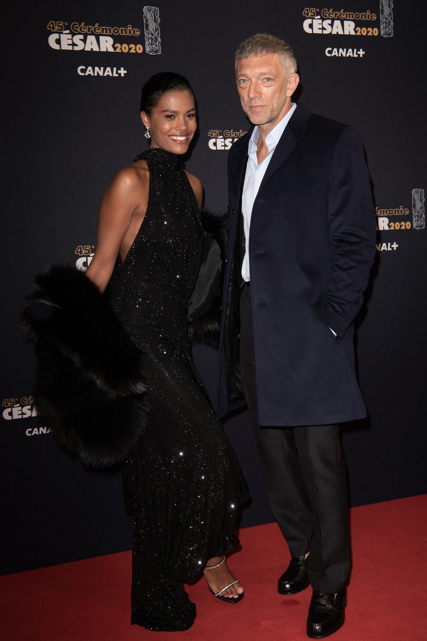Tina Kunakey Cassel a Vincent Cassel na...