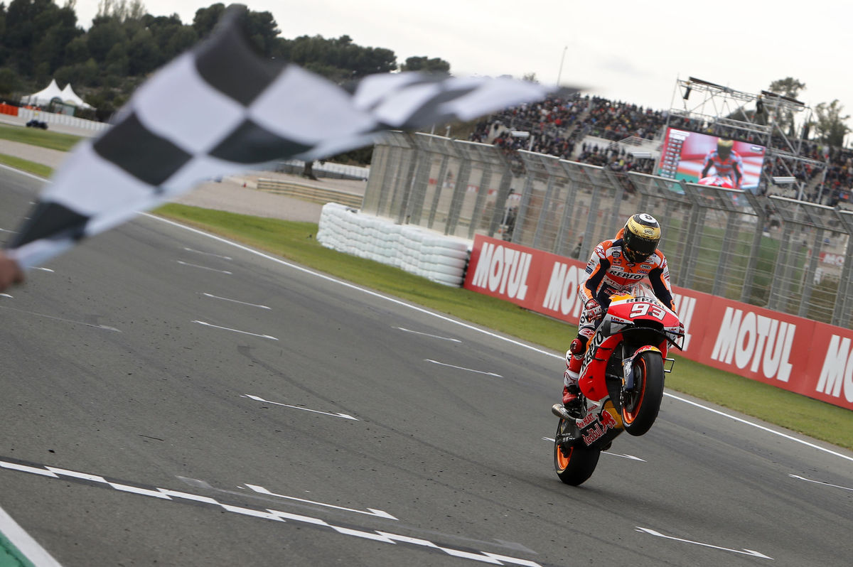 Obhajca titulu v MotoGP Marc Márquez.
