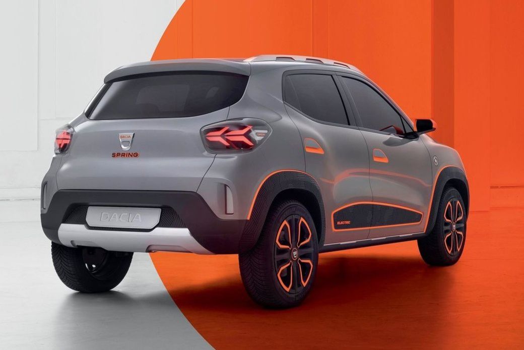 Koncept má na dĺžku 3 750 mm a rázvor náprav 2...