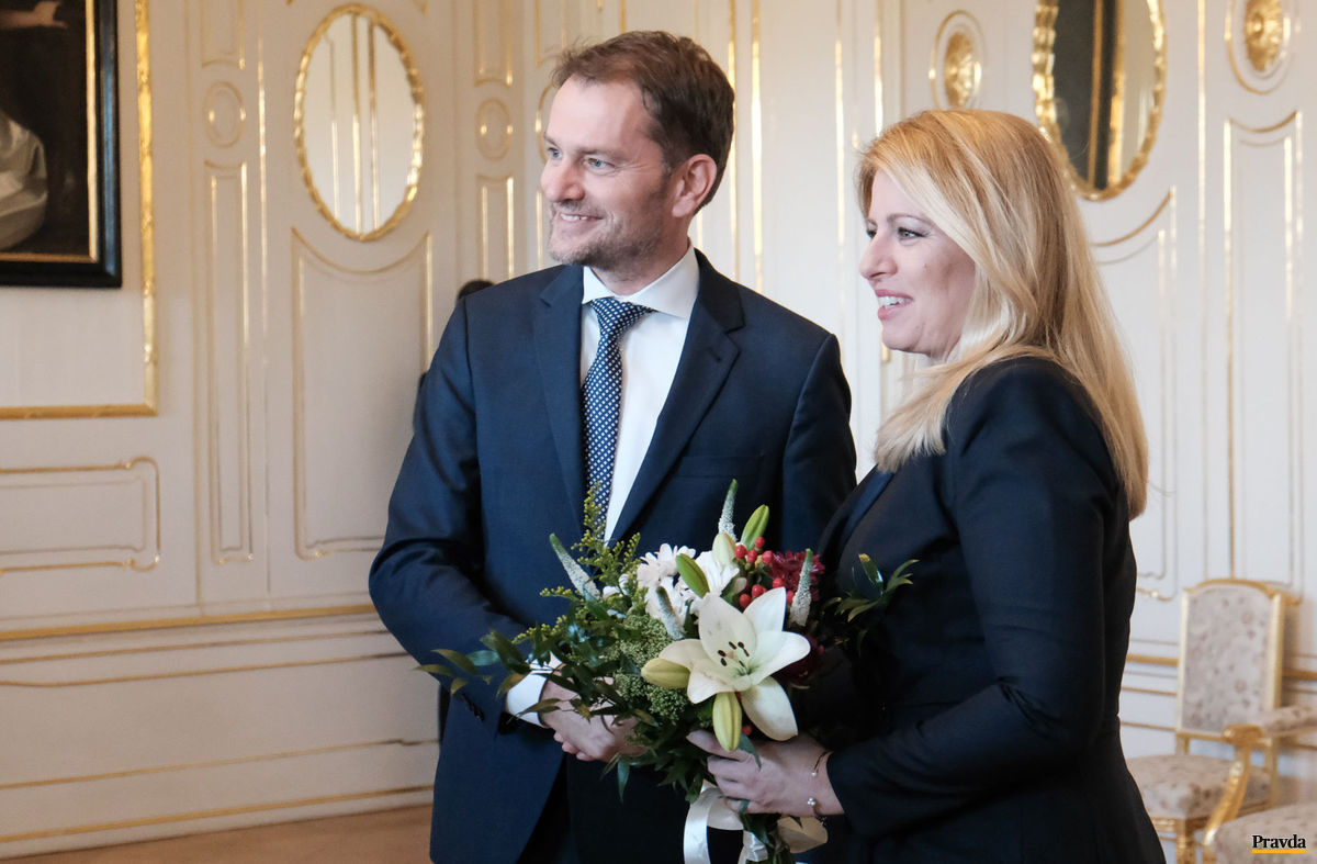 Igor Matovič a Zuzana Čaputová