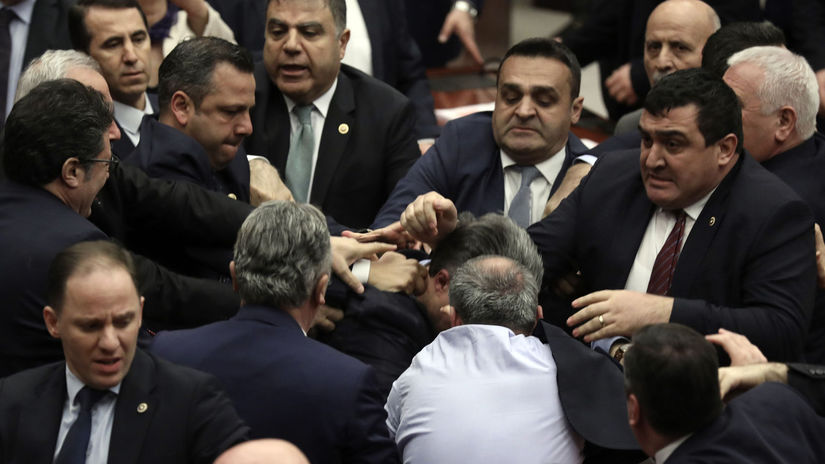 Turecko Sýria Parlament Bitka