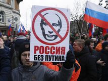 Putin / Protest / Demonštrácia / Rusko bez Putina /