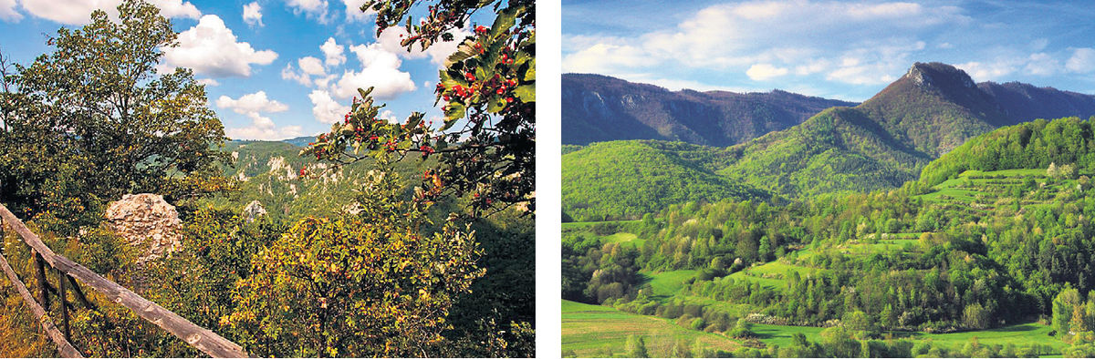 Národný park Muránska planina.
