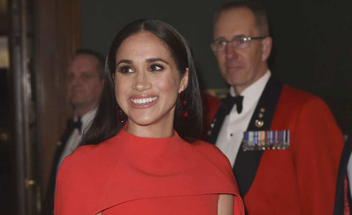 Vojvodkyňa Meghan v Royal Albert Hall.