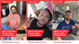 Majstri sedia doma. Buďte ako majstri a zostaňte doma