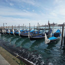 Benátky, Taliansko, gondoly