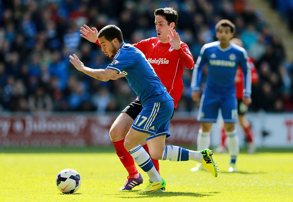 Peter Whittingham v drese Cardiffu City sa...