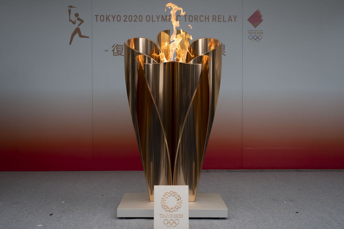 Olympijská pochodeň vo Fukušime.