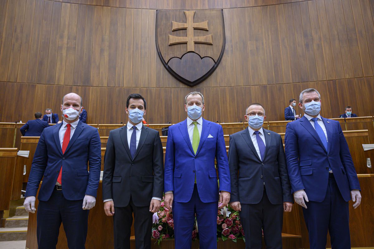 Sprava podpredsedovia NR SR Peter Pellegrini...