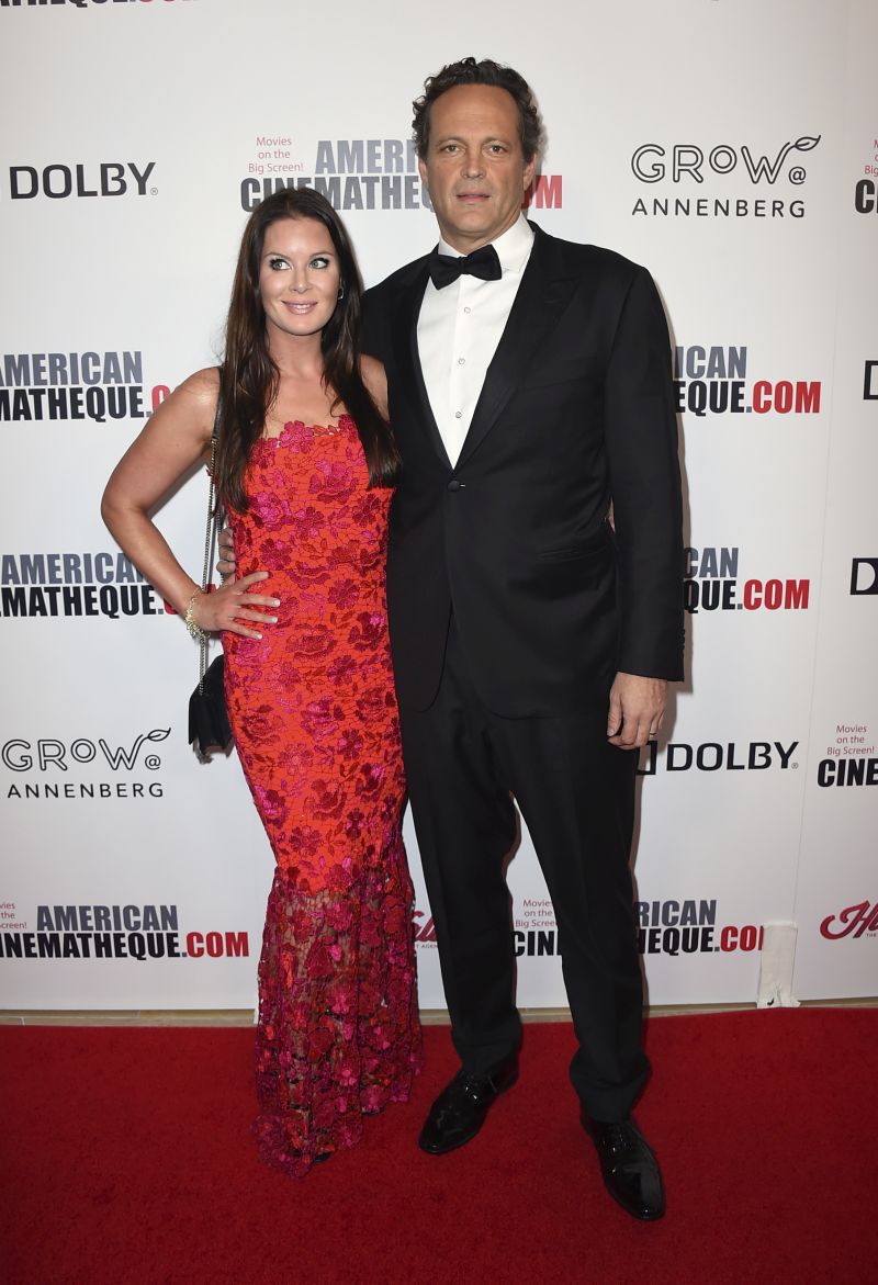 Vince Vaughn a jeho manželka  Kyla Weber.