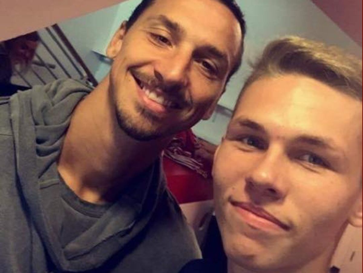Alex Fojtíček (vpravo) s bývalou hviezdou...