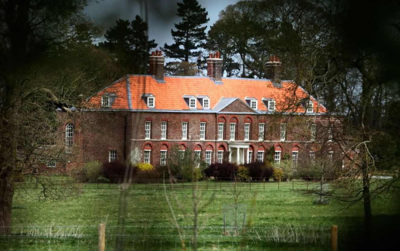 Anmer Hall, vidiecke sídlo princa Williama a...
