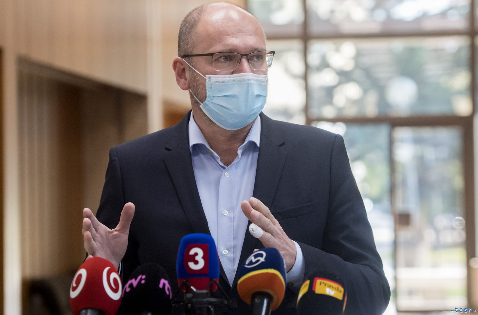 Na snímke minister hospodárstva Richard Sulík...