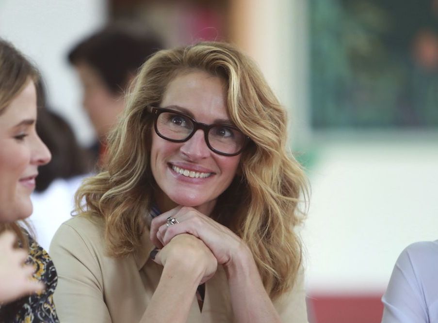 Julia Roberts a jej prirodzený účes - jemne...